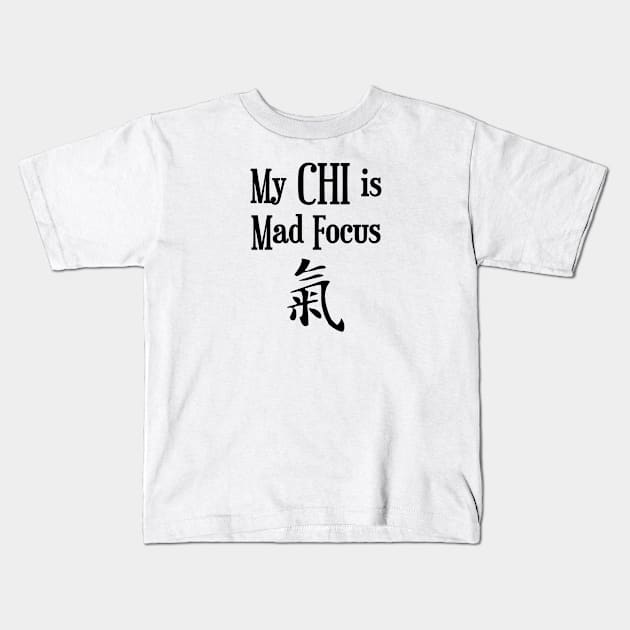 Mad Focus CHI Kids T-Shirt by Art by Awais Khan